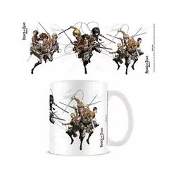 Šolja Pyramid - Attack On Titan - Characters Mug