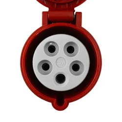 shumee Ravna CEE vtičnica 400V 32A/5P 70x70 mm VDE TP Electric
