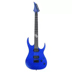 Solar Guitars S2.6FBL Flame Blue Matte