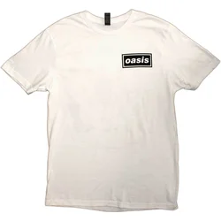 Oasis Definitely Maybe Promo (Back Print) White XL Majica
