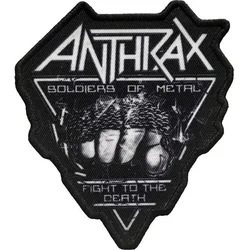 Anthrax Soldier Of Metal FTD Našitek za šivanje
