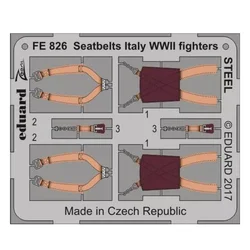 1:48 Seatbelts Italy WWII fighters - Steel