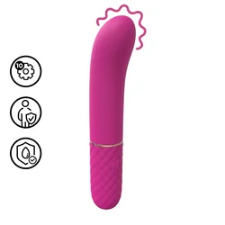 Loveline - mini vibrator za G-točko (roza)