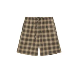 Pull&Bear Hlače rjava / brokat / kapučino