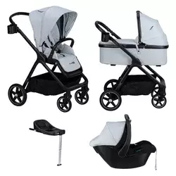 FreeON voziček 4v1 Nube light grey