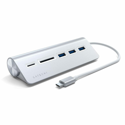 Satechi Satechi Aluminium Type-C USB Hub 3x USB 3.0,Micro, (679983)