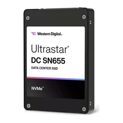 2,5-palčni WD Ultrastar DC SN655 WUS5EA138ESP7E3 - SSD - 3,84 TB - notranji - U.3 PCIe 4.0 (NVMe)