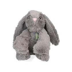 Udoben pes Bunny sproščujoči zajec siv