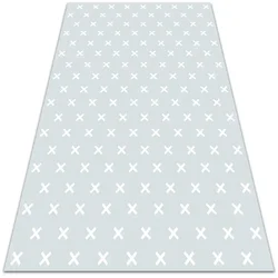 Decormat PVC podloga Geometrijski križi 150x225 cm