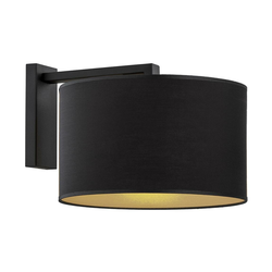 Argon 4340 - Zidna lampa KARIN 1xE27/15W/230V crna