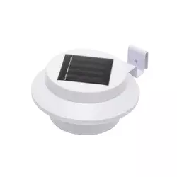 Solarna lampa za oluk i ogradu 3 LED topla bela HOME