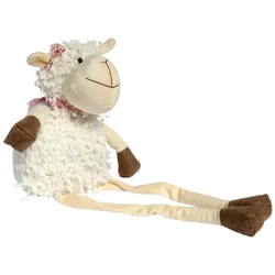 shumee Sedeča jagnjetina, velikonočna dekoracija, plišasta figurica 50 cm, bela