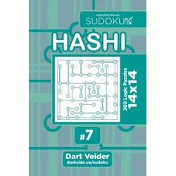 Sudoku Hashi - 200 Logic Puzzles 14x14 (Volume 7)