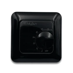 MySun TERMOSTAT MySun ANALOG PRO črn