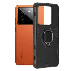 Otporna futrola Ring Armor Case za Realme GT 7 Pro - Crna KP36607