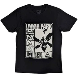 Linkin Park Majica Logos Rectangle Unisex Black S