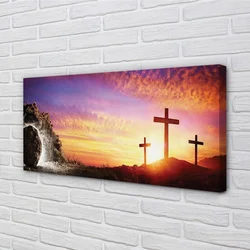 tulup.si Slika na platnu Prečka sunset jamo 100x50 cm