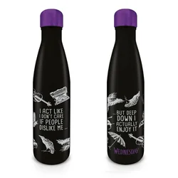Wednesday (Dont Care) Metal Drinks Bottle