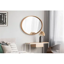 Hanah Home Ogledalo Elips, Hrast