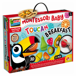 LISCIANI Montesori Edukativna kutija Tucan Breaklfast 98378