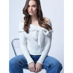 Trend Alacati Stili Ženska bluza Alc-X14558, Bela
