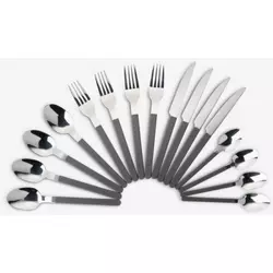 Set pribora za jelo tamno braon 16kom/p