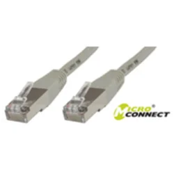 Microconnect SSTP CAT6 0.5M networking cable Grey