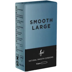 Feel Single: Smooth Large, 12 condoms
