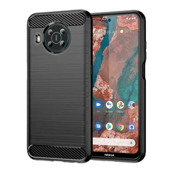 Futrola Carbon Shield TPU za Nokia X100 - Crna KP24454