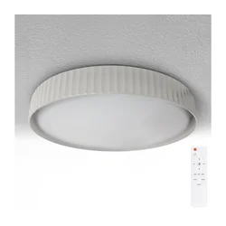 Brilagi - LED prigušiva plafonska lampa LUCIA LED/48W/230V prečnik 41 cm bela+daljinski upravljač