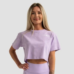 GymBeam Ženski Crop Top Limitless Lavender