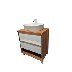 Ceramica Lux Komoda za kupatilo Tara Hrast S-650