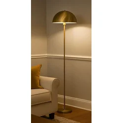 Opviq Podna lampa BRZ-340138, 40 W, 150 cm, Zlatna boja