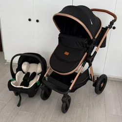 Bambino Mondo kolica za bebe 3u1, crna