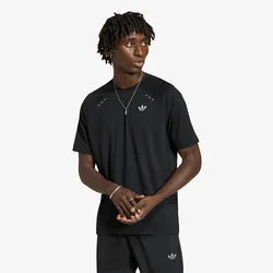 Majice adidas Tech Trefoil Essentials Polyester T-Shirt Black M