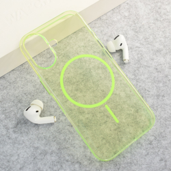 Maska Mag Case Neon za iPhone 15/ 16 zelena