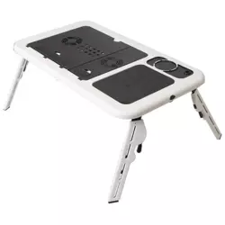 Postolje cooler za laptop E-table sto sa dva coolera LD-09 Desk (285x316x36mm)