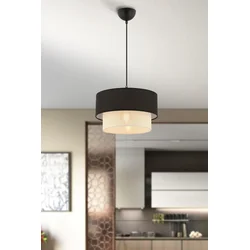 Opviq Luster Echo, 30x30cm, Crno-beli
