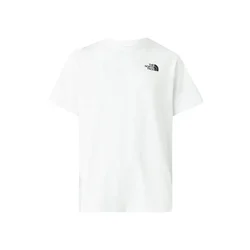 THE NORTH FACE Majica temno siva/oranžna/črna/bela