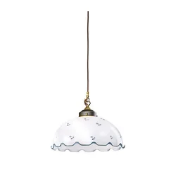 Kolarz 731.32.22 - Luster na sajli NONNA 1xE27/75W/230V, zelene boje
