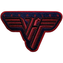 Van Halen Classic Logo Bordered Iron-On Patch
