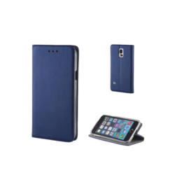 Ovitek za telefon Magnetna preklopna torbica Huawei P40 Lite modra