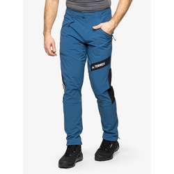 Softshell hlače adidas TERREX Techrock Mountaineering Pants - wonder steel
