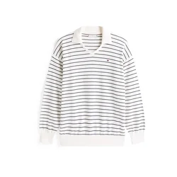 TOMMY HILFIGER Majica mornarska/bela