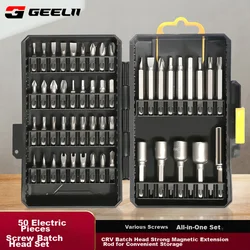 GeeLii Set nastavaka za odvijač 56040, 50 komada