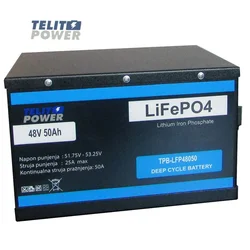 TELIT POWER Akumulator u metalnom kućištu II verzija 48V 50Ah TPB-LFP48050 LiFePO4