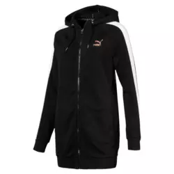 Puma PUMA KISS ARTICA T7 FZ HOODY, ženski duks, crna