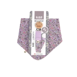 BIBS Liberty Set portikla i lančić, Chamomile Lawn Violet Sky