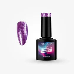 Elixir Gel lak za nokte Laser Diamond 1222, Hello Violet, 8ml