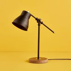 Opviq Stona lampa, Crna
